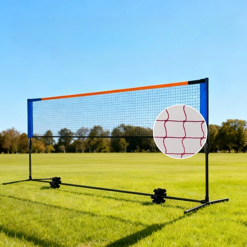 Adjustable Badminton Net Indoor Multifunctional Badminton Net Outdoor Durable Pickleball Nets Professional Sports Equipment