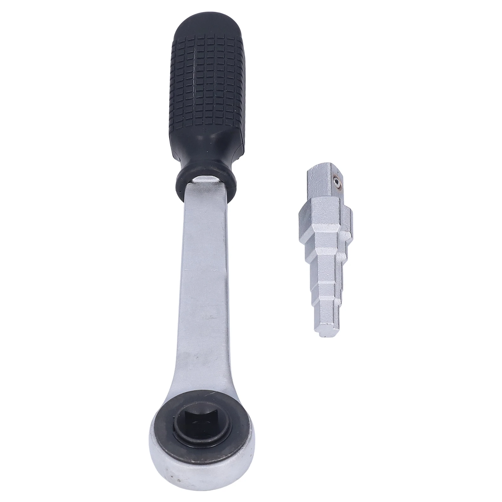 Radiator Valve Wrench Set Carbon Steel Stepped Spanner Joint Repair Tool with Ratchet Handle