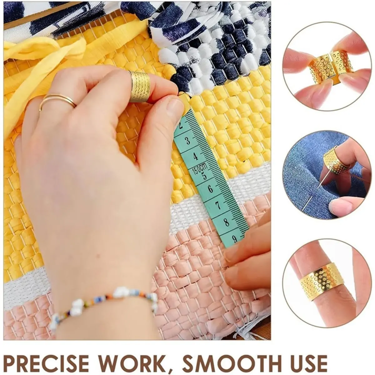 NEW 36 Pcs Sewing Tool Set Big Eye Steel Needle Set Handmade Quilting & Sewing Needles Kit for DIY Sewing