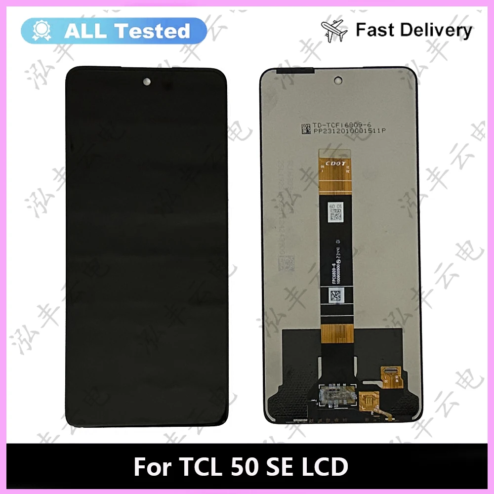 

Original Tested 6.78" For TCL 50 SE 50SE LCD Display With Touch Screen Digitizer Full Assembly For TCL 50 SE LCD Repair Parts