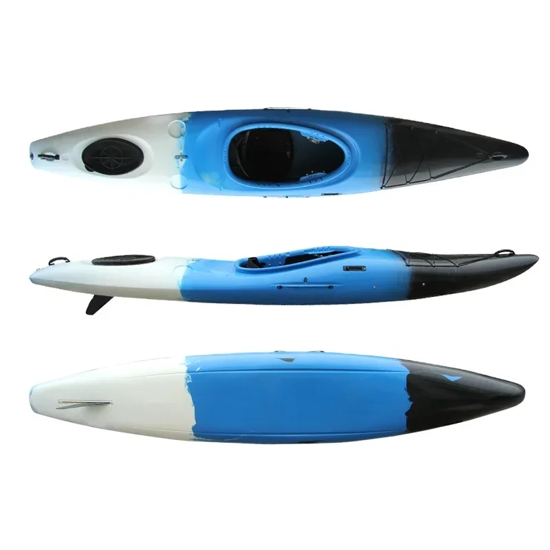 

13FT 1 Person New Design Plastic Sea Kajak Single Whitewater Kayak