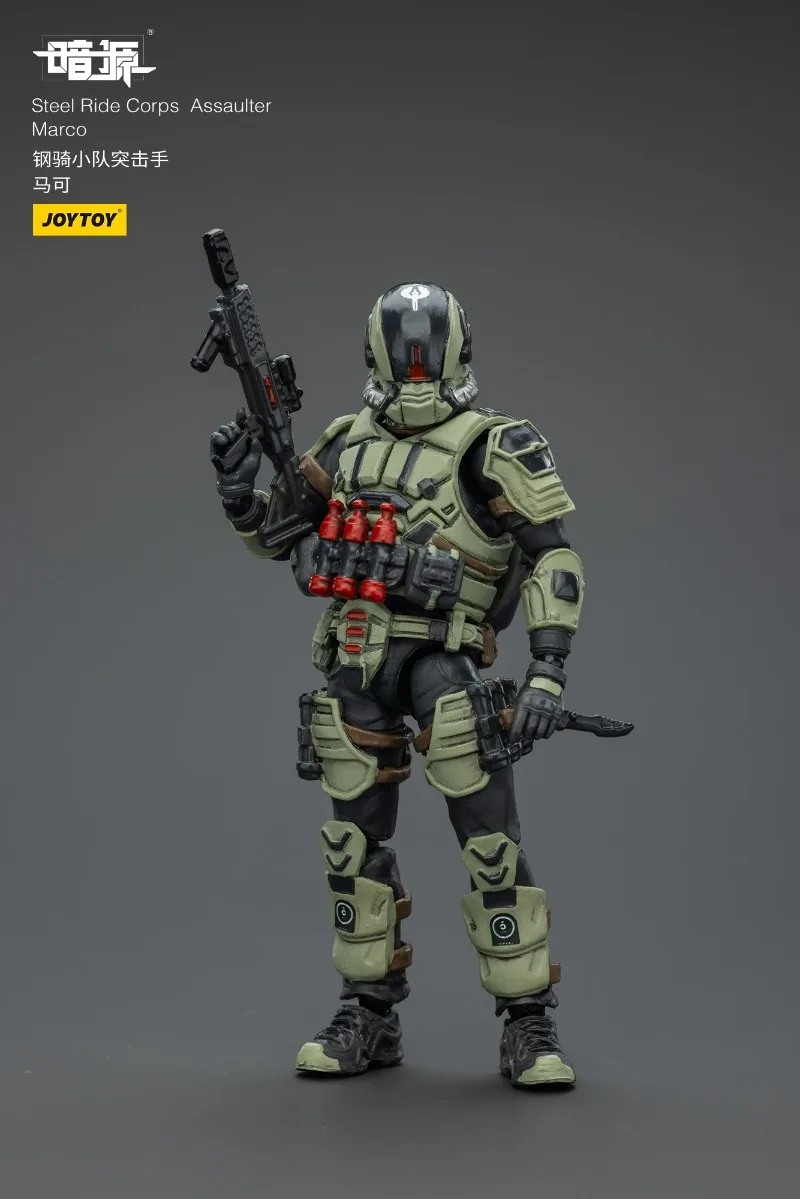 JOYTOY Dark Source UNSC Assaulter Marco Action Figures Doll Collection Decoration Gift Original Model Collect Toys