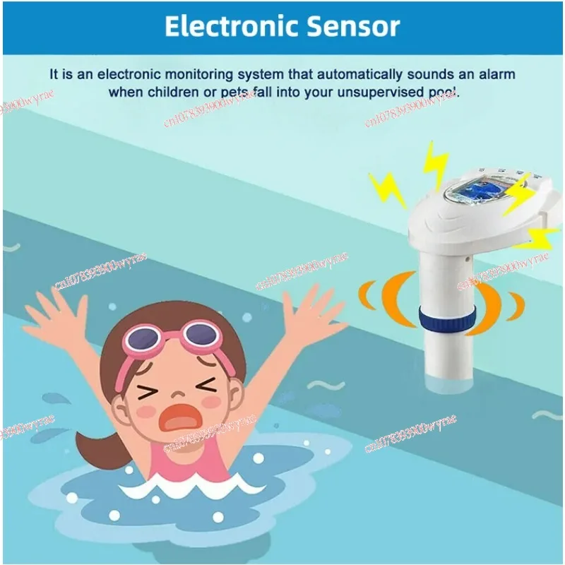 infrared solar alarm Swimming pool safety alarm security system alarm system