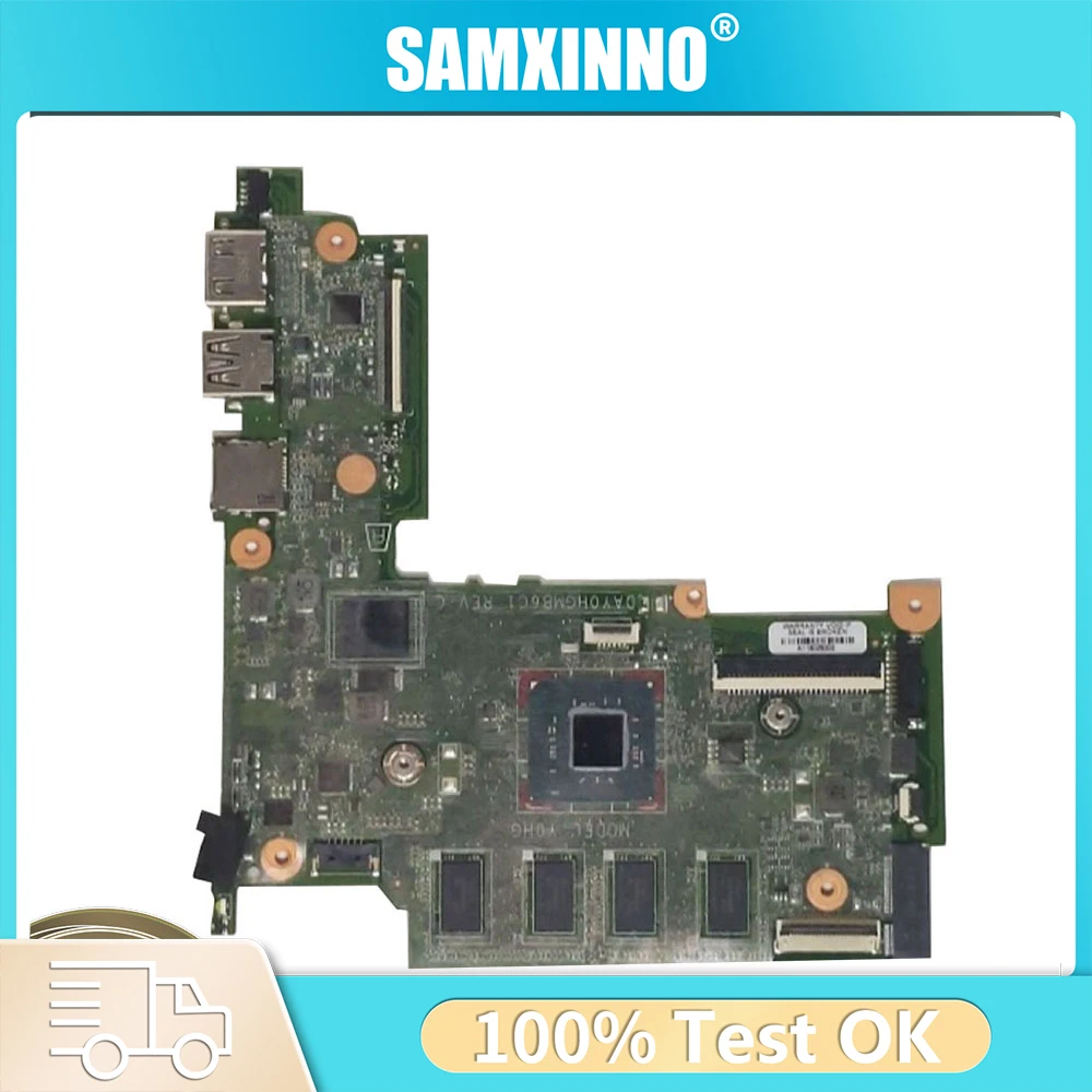 

For HP 11-AH Notebook Mainboard DAY0HGMB6C1 L23458-601 SR3S1 4GB RAM 11-AH109DX 11-AH111DX Laptop Motherboard Stream