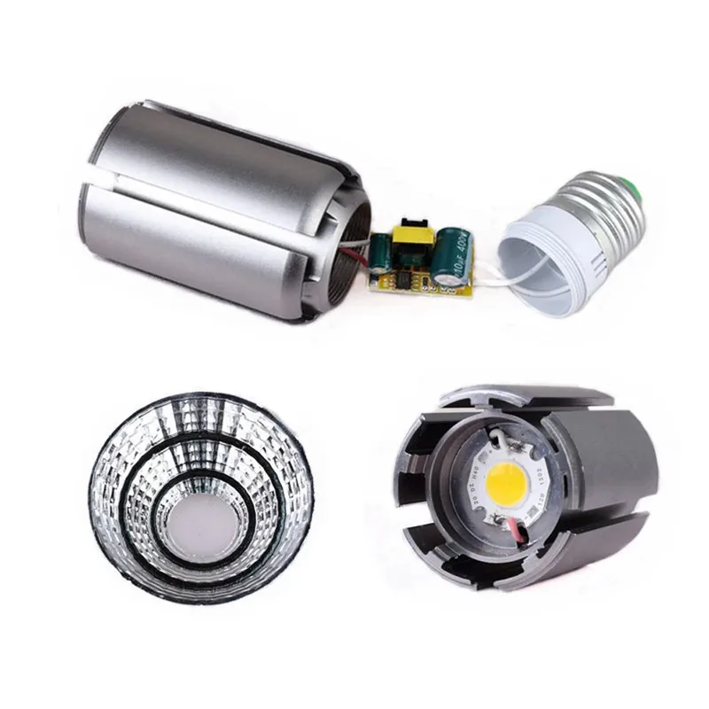 Alta Potência Substituir Iluminação de Halogênio, Refletor LED, Frio, Quente, Neutro, Lâmpadas Brancas, GU10, E14, E27, GU5.3, 85-265V, 9W, 12W,