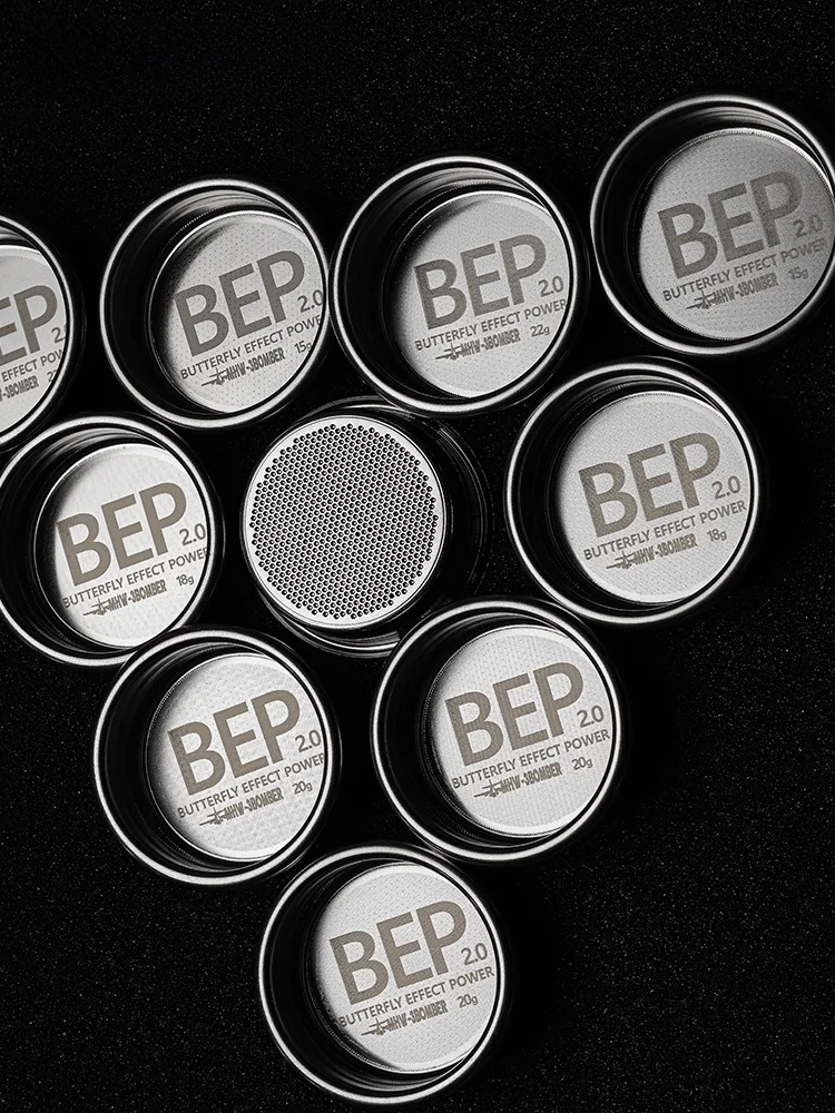 

MHW3BOMBER Precision Double Layer Poer Bowl Italian Coffee ing Tool Metal Pure Color Handmade Not Suitable