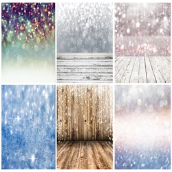 Photorealistic Fabric Bokeh Photography Backdrops Glitter Facula Light Spot Photo Background Studio Photocalls Props ZLSY-53