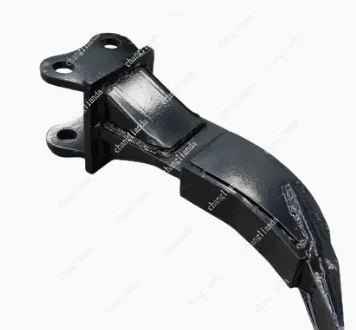 Small excavator with scarifier, excavator trenching soil scarifier, thickened wear-resistant soil scarifier