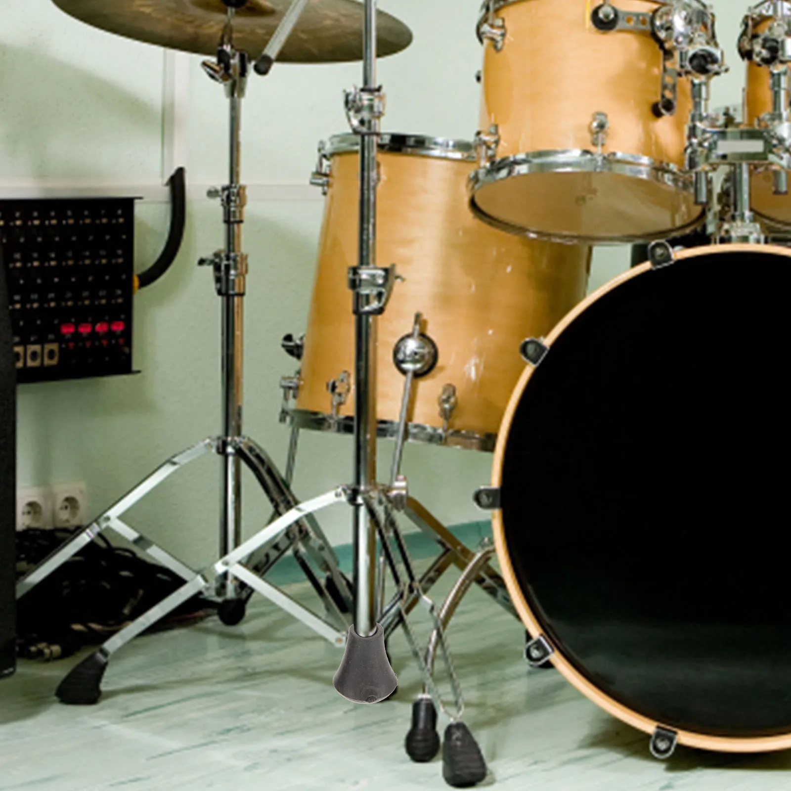 

20 Pcs Musical Instrument Drum Kit Accessories Key Rubber Bass Replacement Sleeve