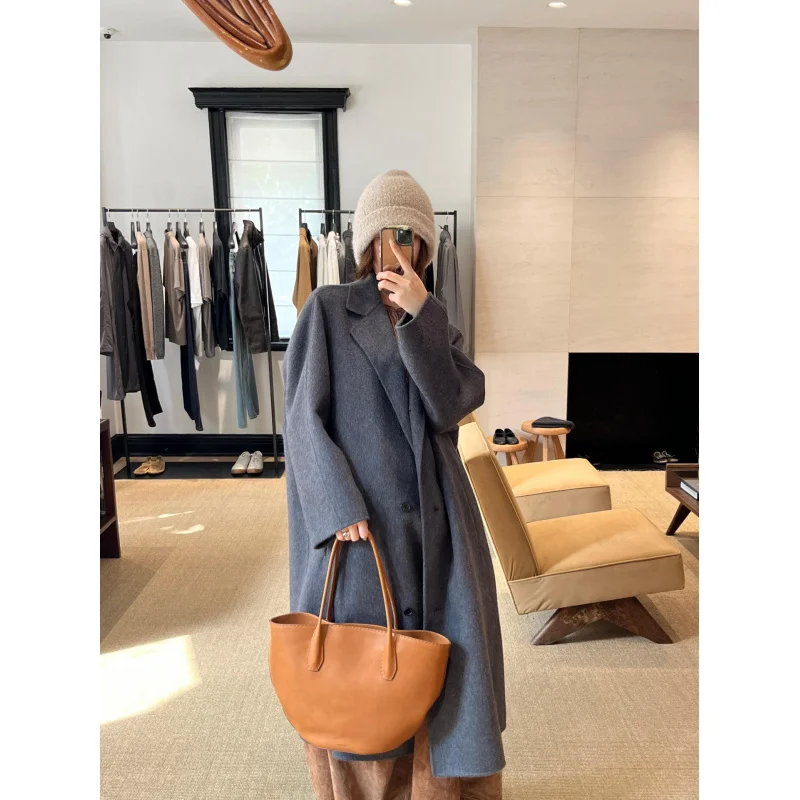 

Новая сумка из натуральной кожи, подмышечная, одно плечо, из коровьей кожи, сумка-тоут, кроссбоди, винтажная, мягкая кожа, большая вместимость, женская сумка