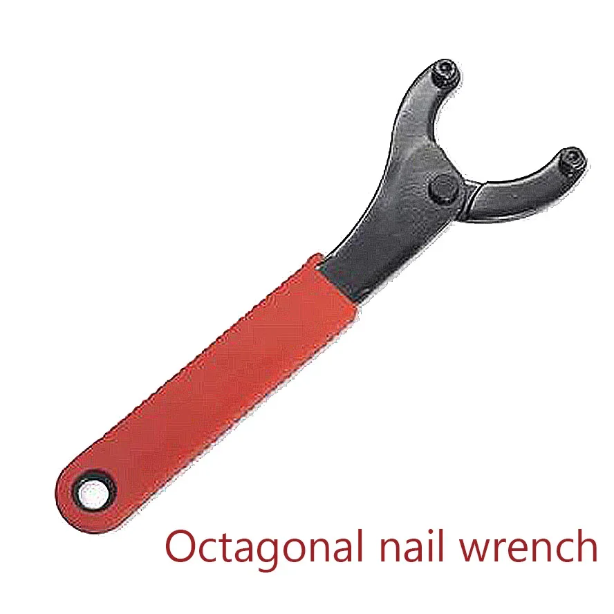 Dismantling and Maintenance Tool for The Flywheel Lock Ring of The Axle Bowl End Cover of The Bicycle Eight Shaped Nail Wrench