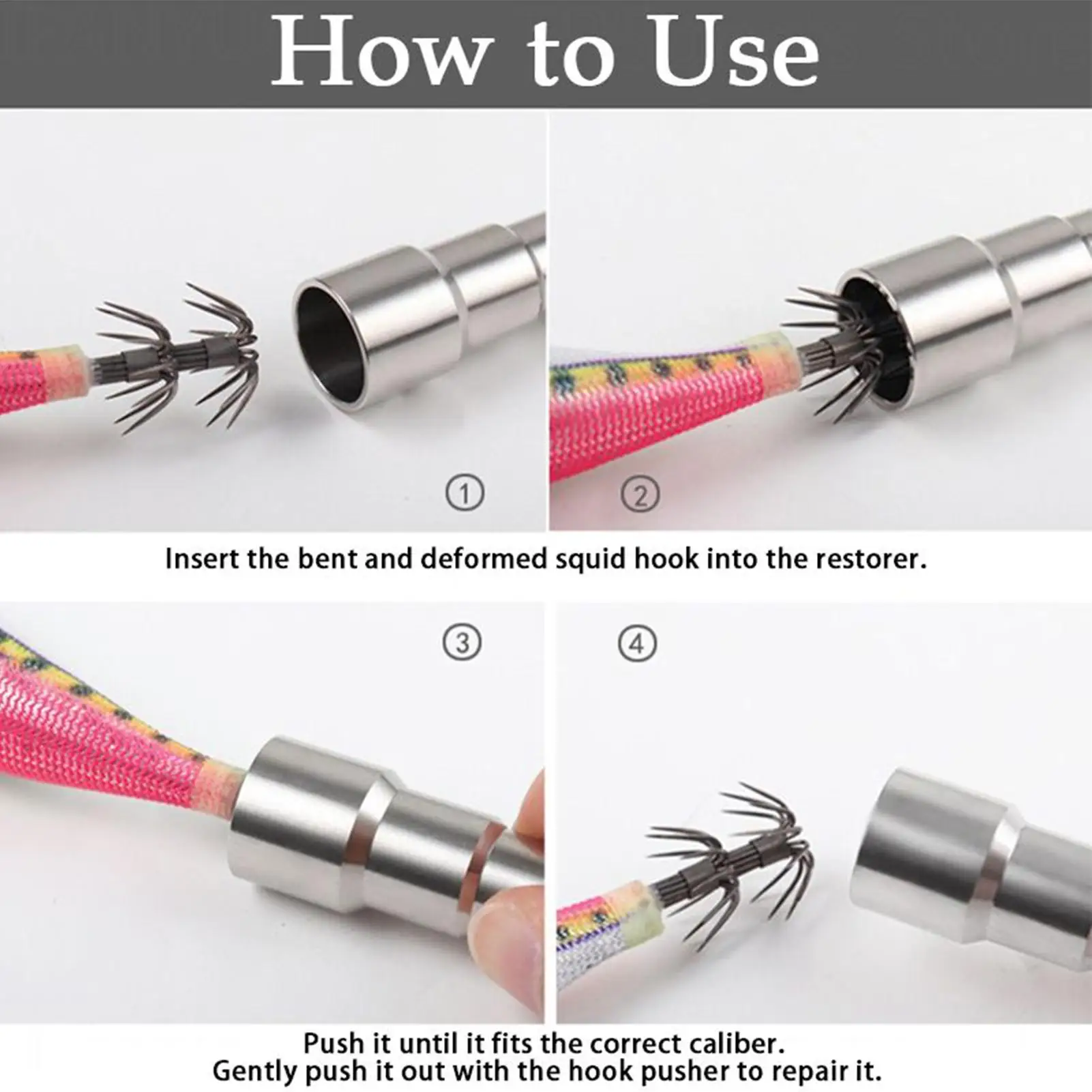 

Инструмент для выпрямления рыболовных крючков, корректор крючка из нержавеющей стали, рыболовные снасти, инструмент для изменения формы для пляжа, кемпинга, пешего туризма, озера