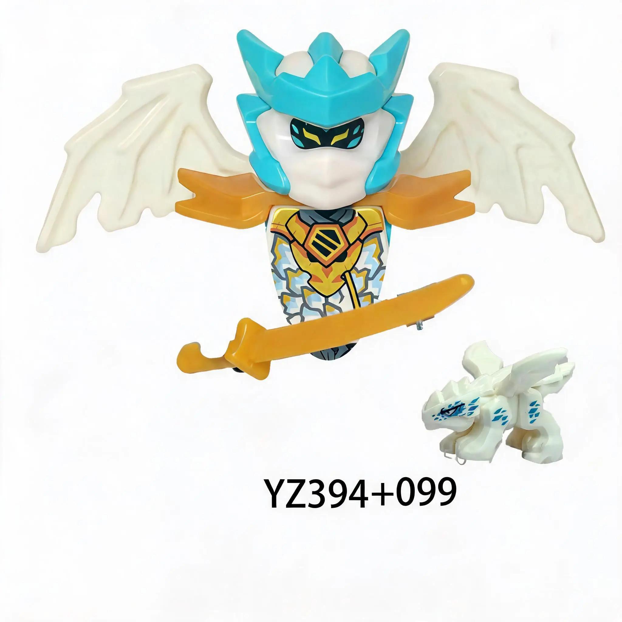 Anime Cartoon TV Ninja 20S Dragon Lloyd Jay Kai Zane Nya Cole Bricks Building Blocks Toy for Kids DIY Gift view 4