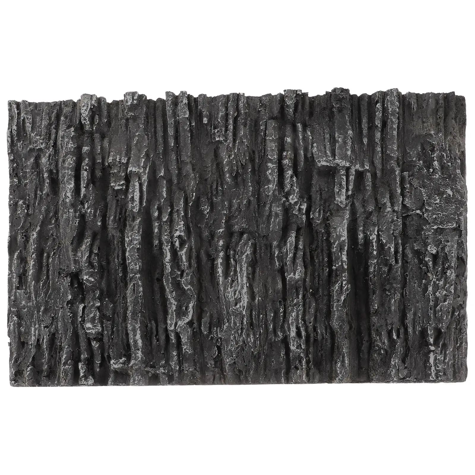 

3D Stereoscopic Decorative Panels Fish Tank Background Realistic Rock Reptile Bark Wallpaper Aquarium Scenery Turtle