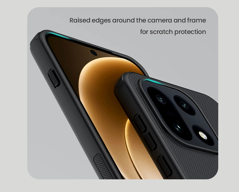 

Чехол Nillkin для OnePlus 15, матовый Pro PC + рамка из ТПУ, бампер, матовая линза, защита камеры, задняя крышка