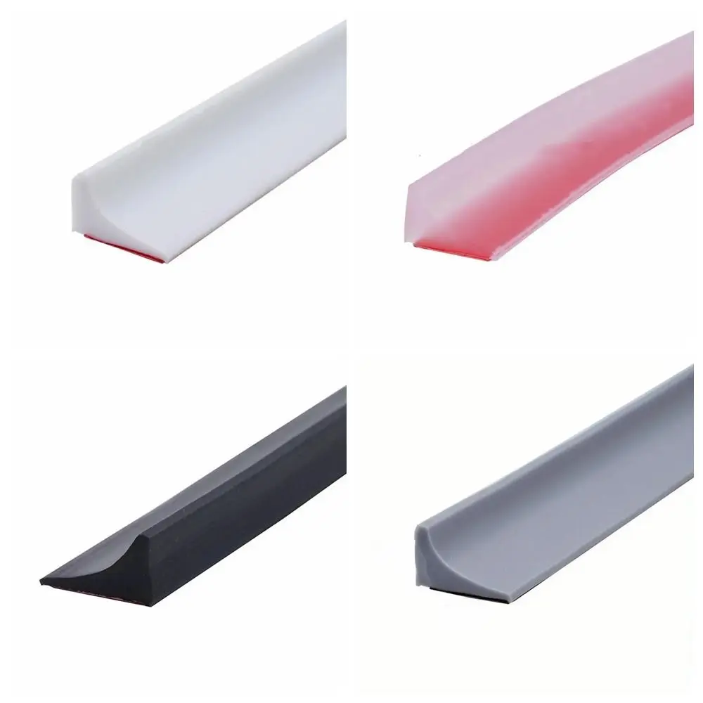 Durable Self-adhesive Water Retaining Strip Separation Shower Dam Kitchen Countertop Accessory Bendable Flood Barriers Kitchen
