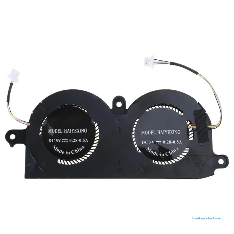 New CPU Cooling Cooler Fan For Dell 13 9370 9380 P82G 5V 0.40A 980WH 0980WH Replacement Laptop Radiator DropShipping