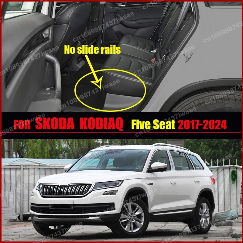 Car Floor Mats For Skoda Kodiaq 5 Seats 2017-2024 18 19 20 21 22 23 Custom Auto Foot Pads Auto Carpet Cover Interior Accessories