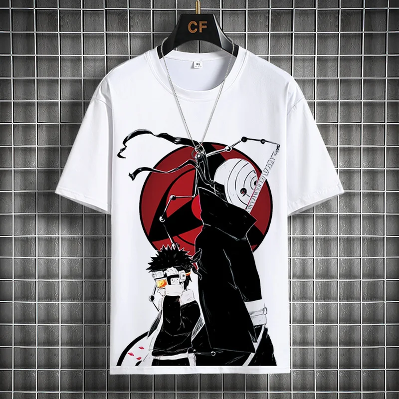 Naruto t-shirt periferica a maniche corte Naruto Uchiha Itachi Organized Anime periferiche per adolescenti estate a maniche corte