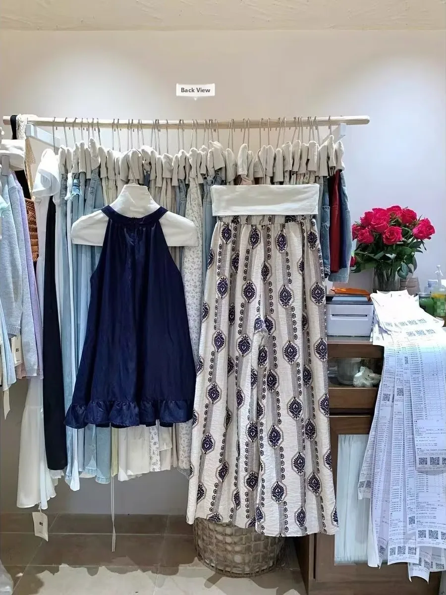 n Sle السراويل واسعة الساق عارضة عالية الخصر السراويل الطويلة الصيف Vaion تحت عنوان المرأة بوت ارتداء العلامة التجارية عالية الجودة #4