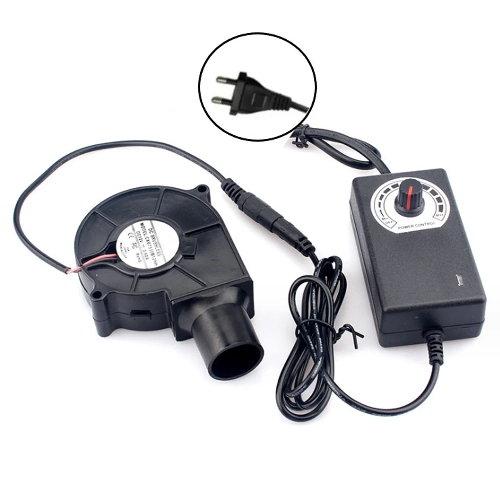 للنزهة التخييم الطبخ 7530 منفاخ الشواء منفاخ مروحة 50 60 هرتز البلاستيك 30 الضوضاء 5500 دورة في الدقيقة 60 شفرات AC100-240V #2