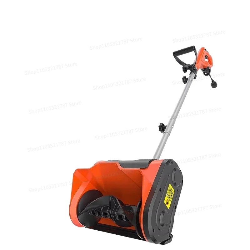 For Electric Hand Push Snow Thrower Snow Plow Road Greenhouse Snow Removal Machine