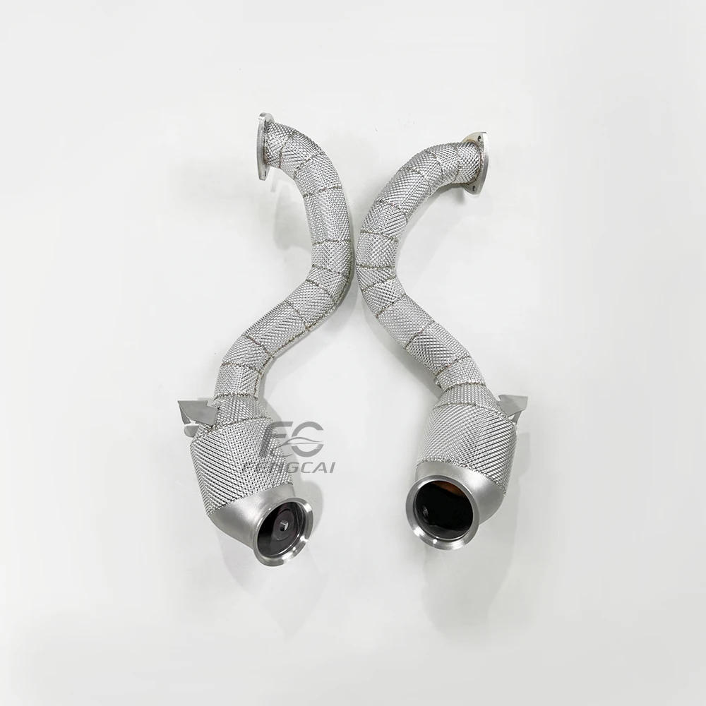 

Suitable for Jaguar XKR-S 5.0T 2009-2019 model year with insulated downspout exhaust pipe system