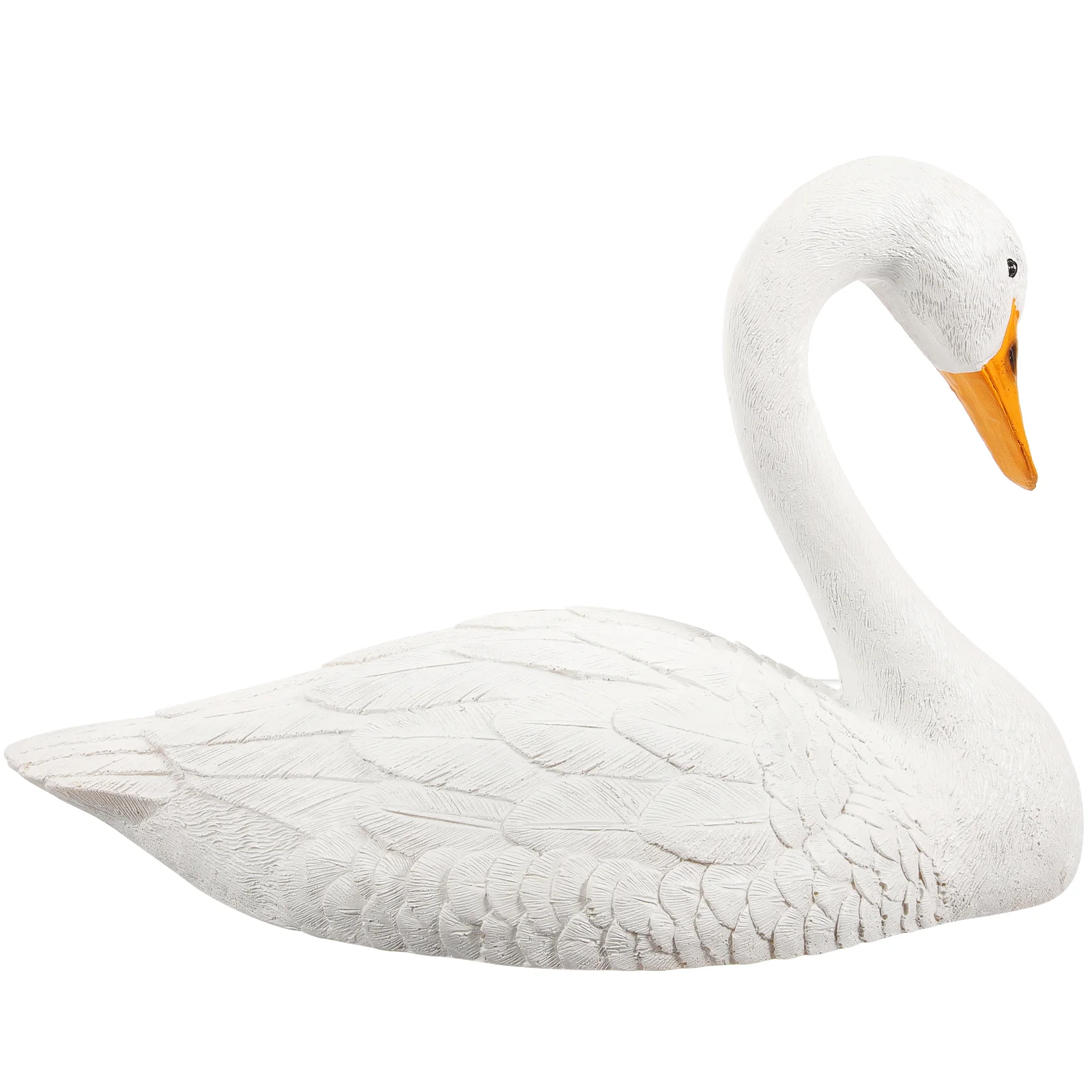 Floating Swan Pool Decoration Pond Realistic Ornament Decorative Fake Adorable Statue Simulation Water