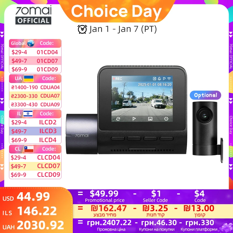 70mai-dash-cam-a410-true-25k-hdr-double-canal-pris-en-charge-f155-ouverture-gps-24h-parking-max-256gb-voiture-dvr-70mai-a410-70mai-a400