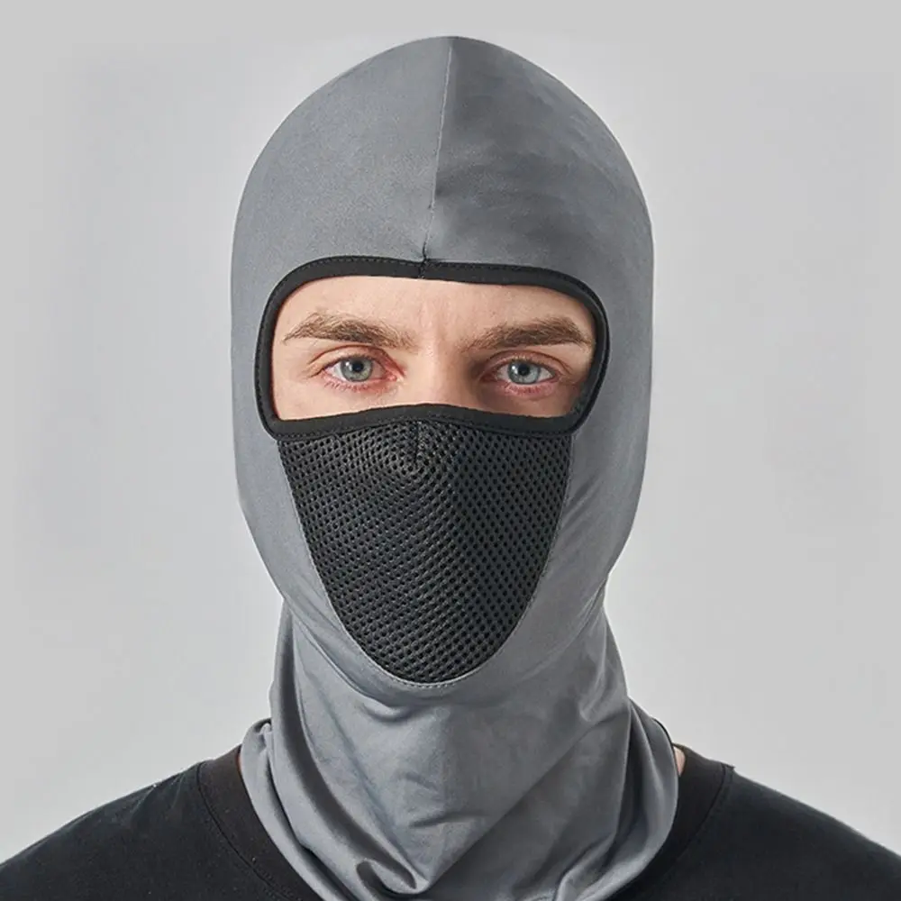 Face Hood Windproof Full Face Cap Breathable UV Protection Cycling Balaclava Cooling Neck Women Men