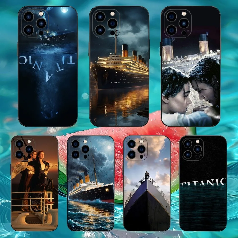 Titanic Love Disaster Movie Phone Case For Iphone 15 11 13 14 Pro Max 7 8 Plus X Xr Xs Max Se2020 12mini Cover Case