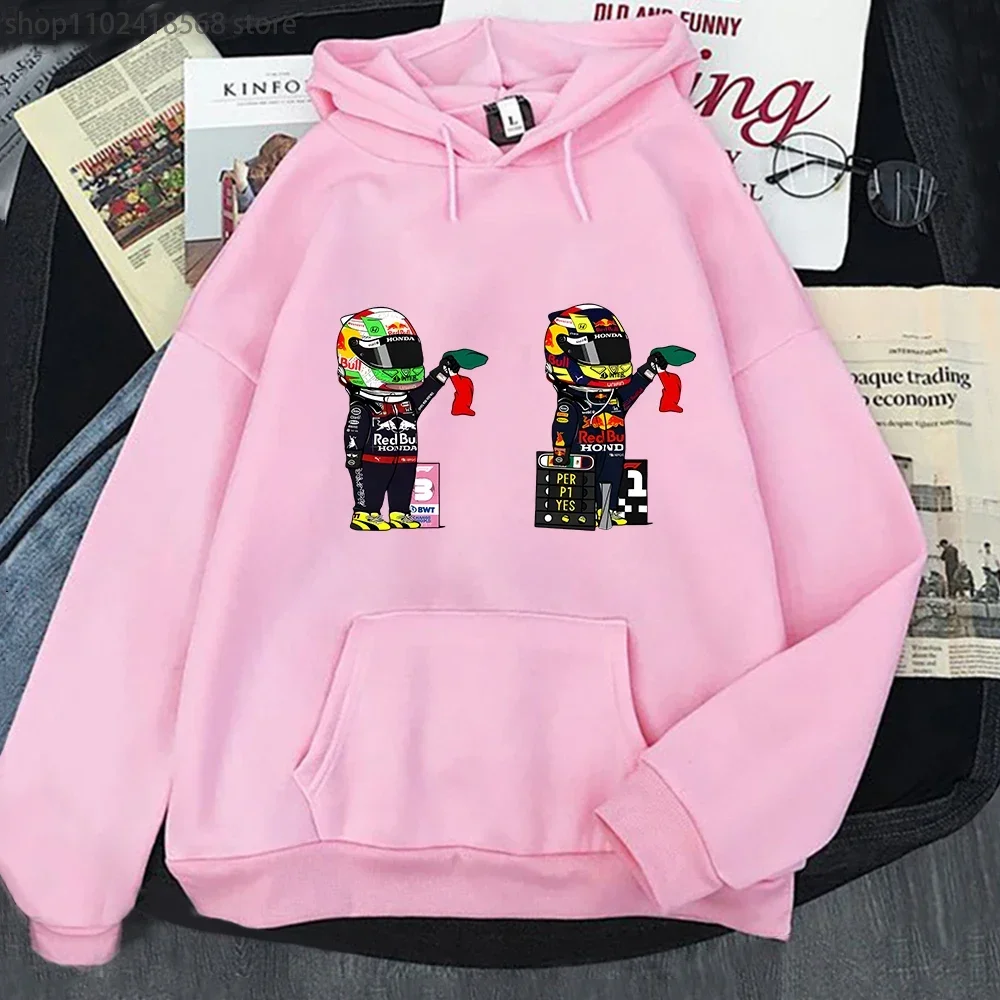 Sudadera con capucha de F1 Car 11 para hombre y mujer, jersey de calle de talla grande, ropa de primavera y otoño, Y2k