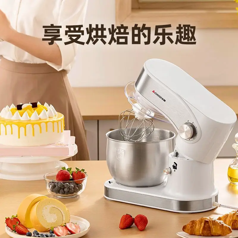 Suitable forChef Machine Household 3L Small Dough Mixing Machine Kneading Multifunctional Electric Mixer Beating Cream Egg White