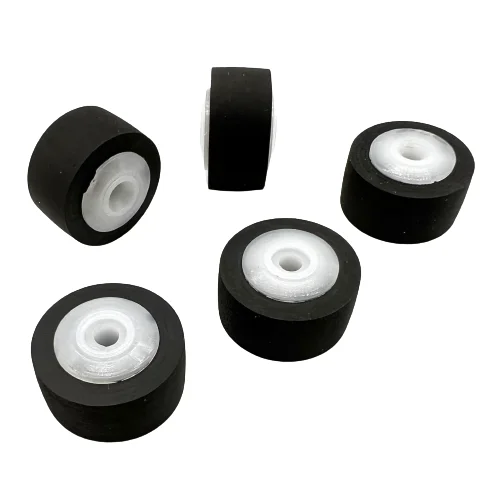 1 pz Pulley gomma pizzico rullo puleggia per SHARP 700 800 777 Sanyo 9494 4500 9930 9940 Audio Recorder Cassette Deck