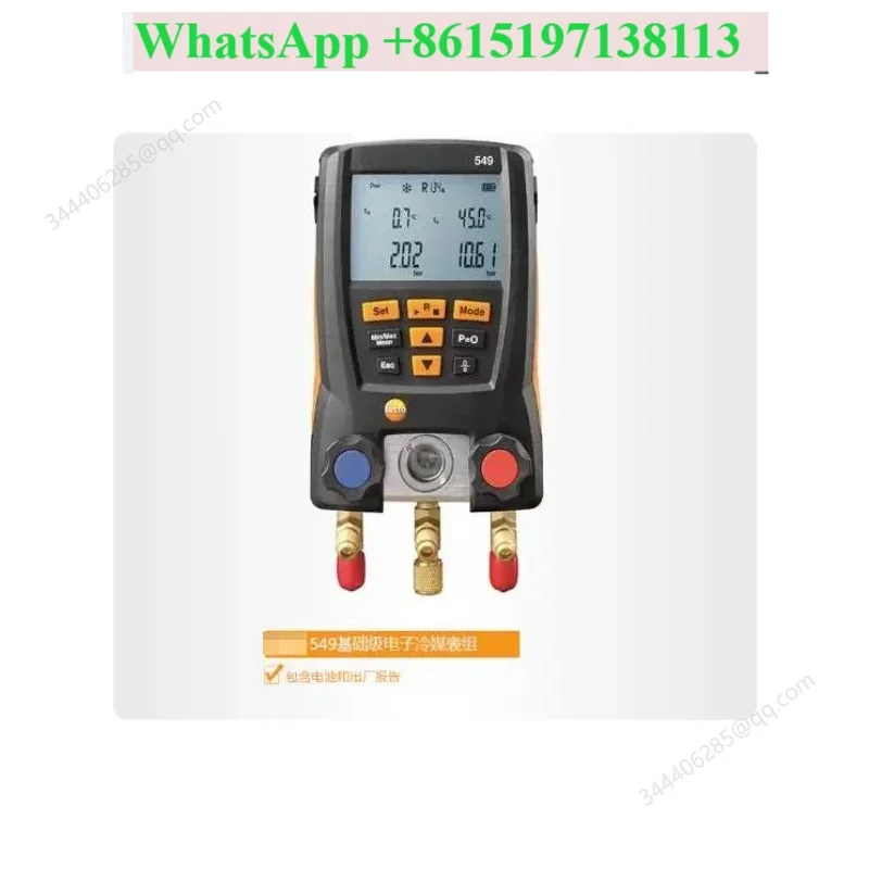 550S 557S 549 Digital Air Conditioning Pressure Gauge Electronic Refrigerant Gauge for Automobile Fluorine Liquid Dosing