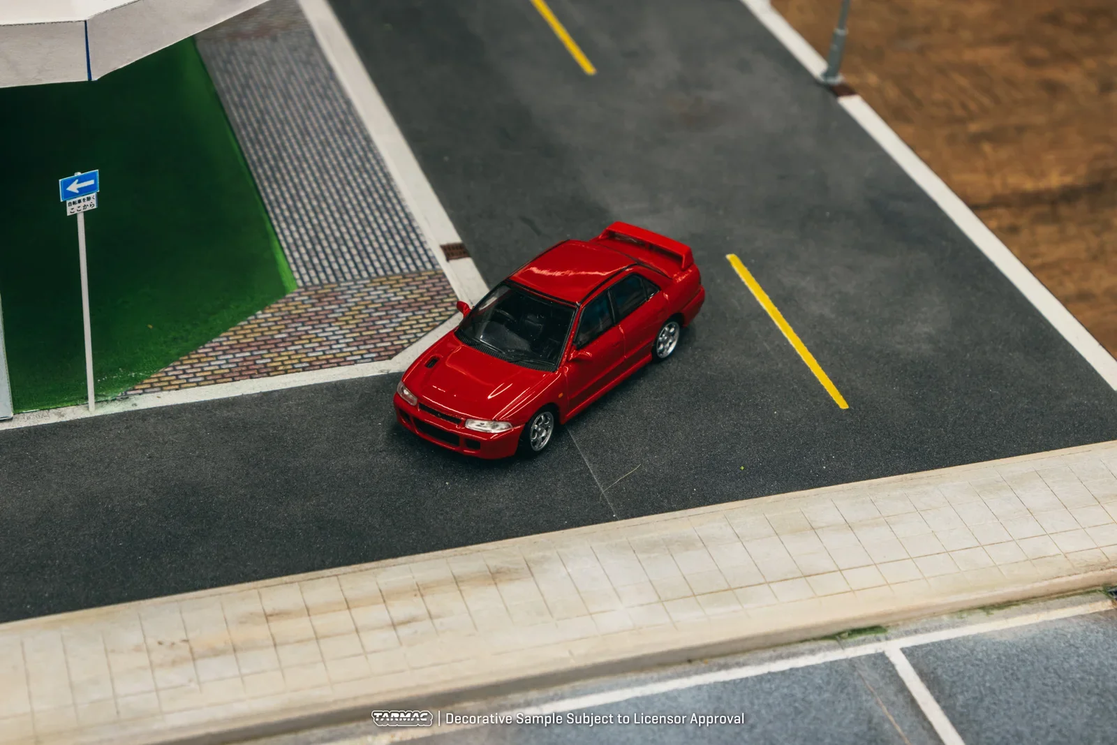 Tarmac Works 1:64 GSR Evolution Red Diecast Model Car