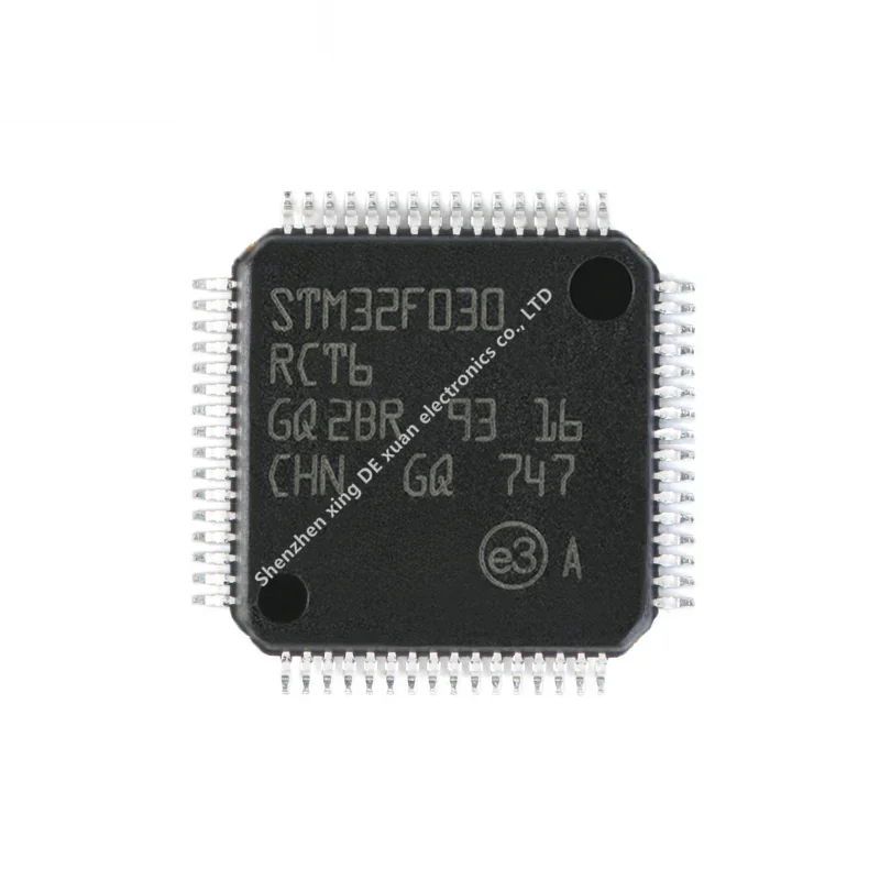 Original genuine STM32F030RCT6 LQFP-64 ARM Cortex-M0 32-bit microcontroller MCU Design of Integrate Circuit