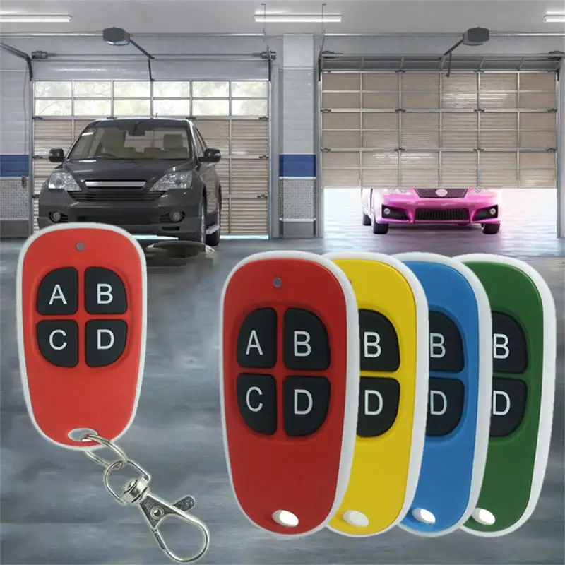 433.92Mhz duplikator kode salinan Remote Control nirkabel pintu Universal kunci duplikat Fob 433MHZ kloning gerbang pintu garasi