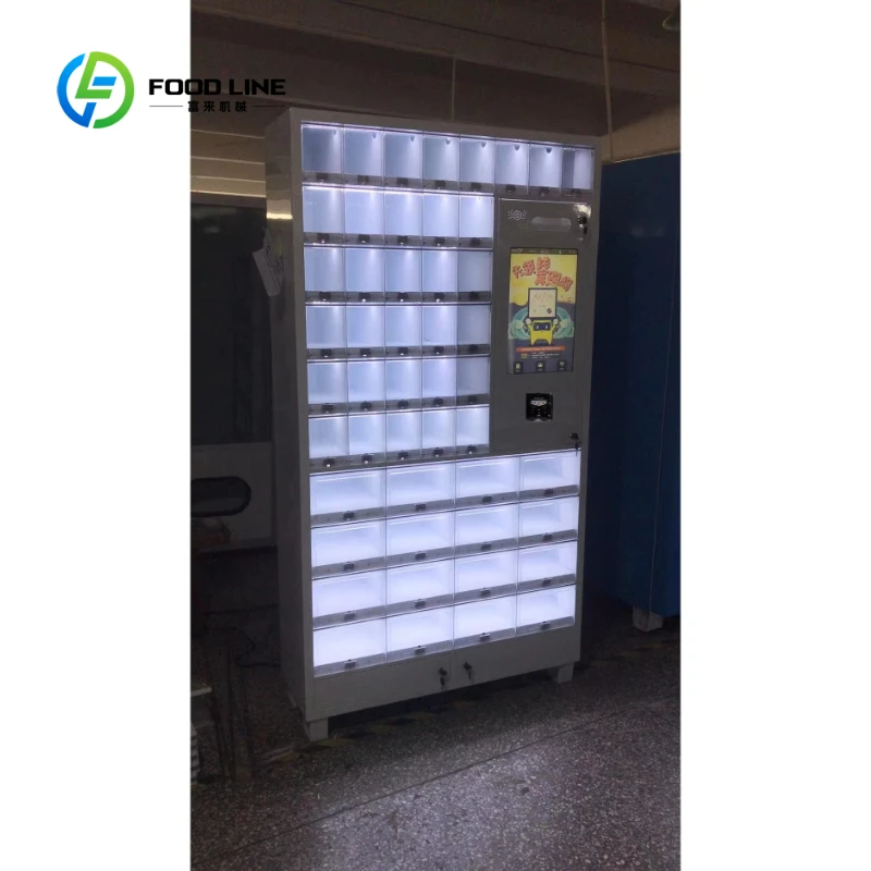 Customized Vending Machine with Touch Screen Vending Machine Security Key Lock 24 Hours Self-service Automatic Vending Machine
