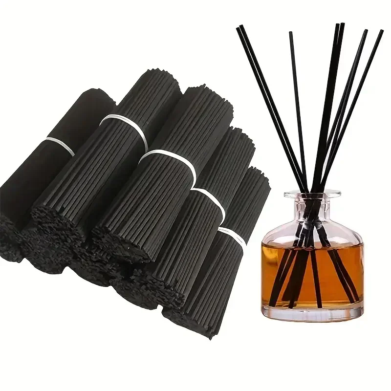 Difusor de varillas de fibra, varilla volátil de aromaterapia para difusor de fragancia casera, decoración del hogar, 10/50 Uds.
