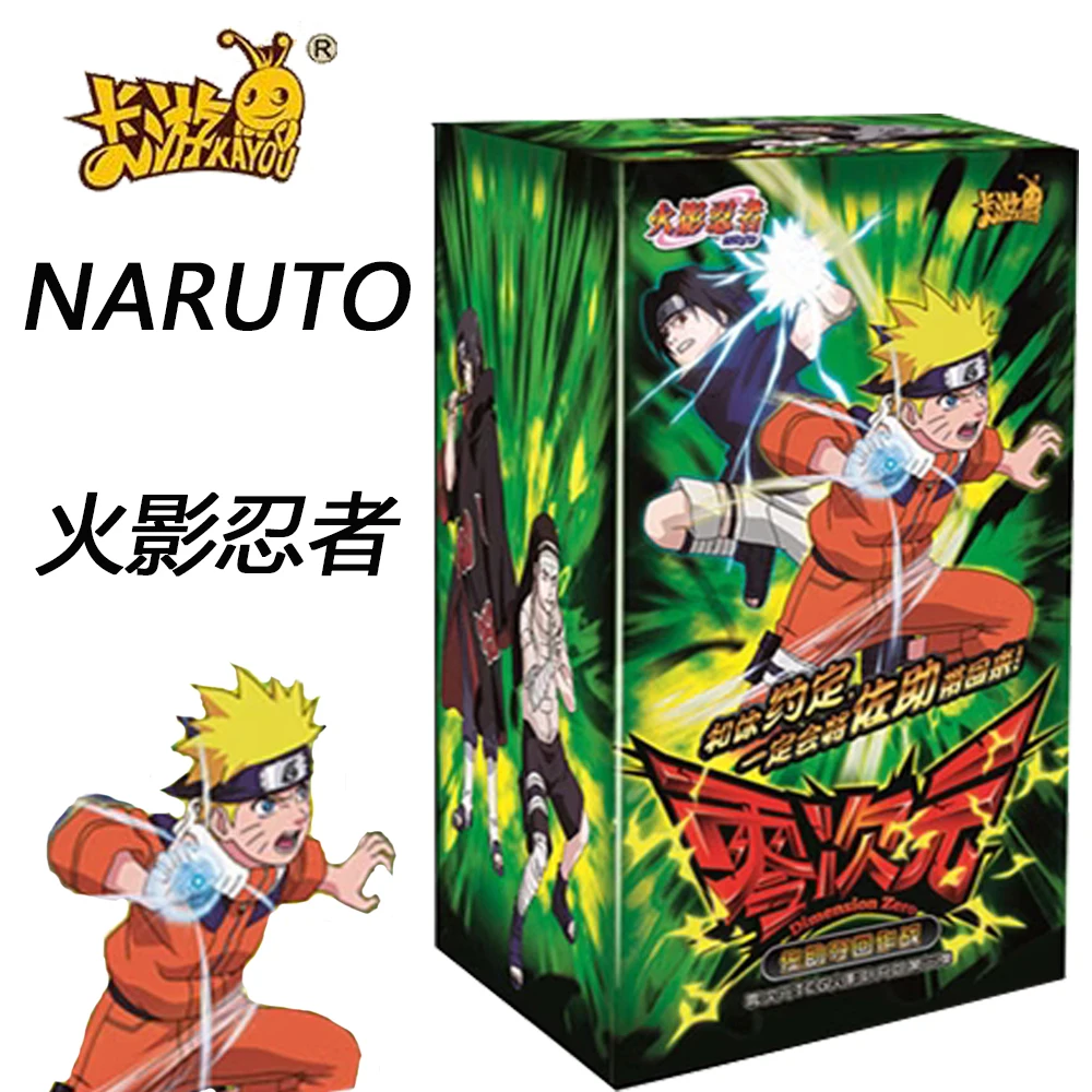 Naruto Card Zero Dimensional Series Collection Anime Character High Quality Limited Edition Cards Board Game Toys Children Gifts