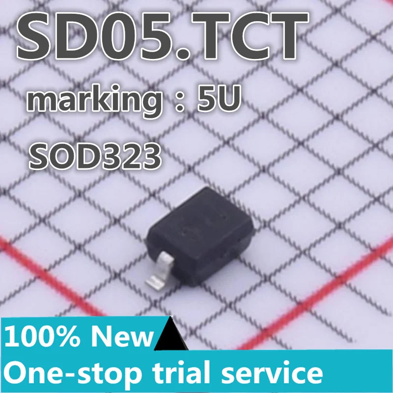 100-3000PCS SD05.TCT SD05C.TCT SD15C.TCT  SOD323 SEMTECH Electrostatic and Surge Protection (TVS/ESD) new original authentic