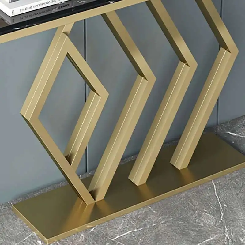 طاولة مدخل جمالية فاخرة كول خمر طاولة زاوية خشبية إبداعية ضيقة حديثة Mesas أثاث مساعد غرفة المعيشة #4