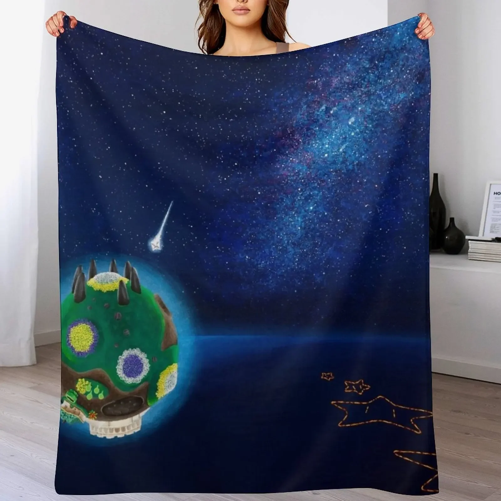 

Gateway Galaxy Throw Blanket Soft Breathable Blanket for Night Sleeping