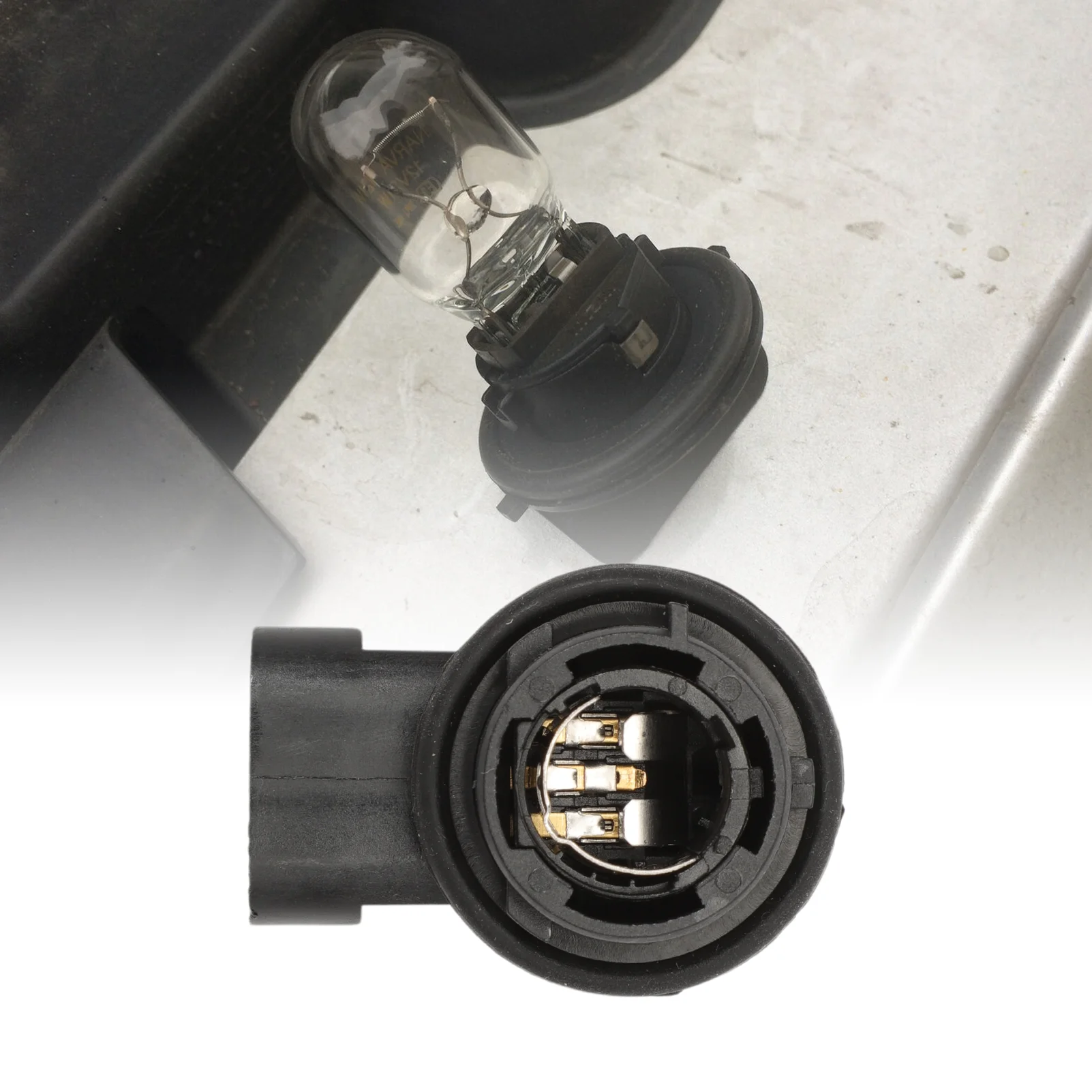 6000630175 Daytime Running Light Lamp Bulb Socket Holder For Fiat Panda 2012-