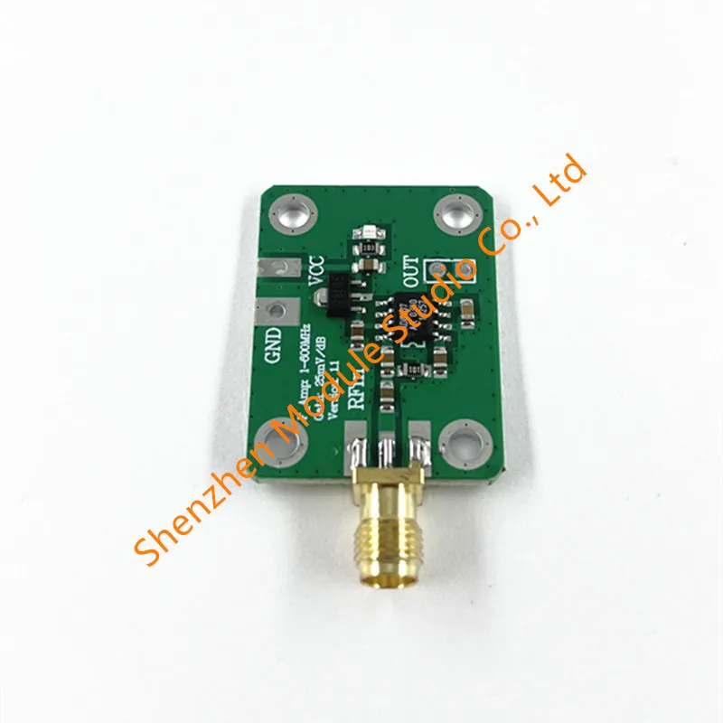1pcs AD8307 RF Power Meter Logarithmic Detector Power Detection 1-600MHz RF Detector Power Meter