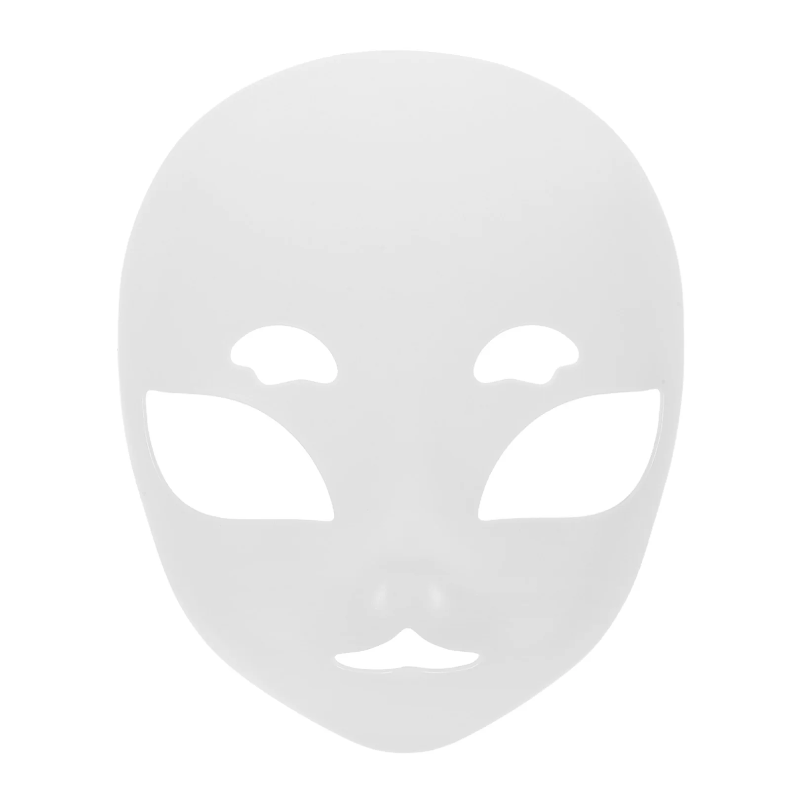 قناع قاعدة رأس Fursuit DIY، إكسسوار زي حيوان أبيض فارغ لحفلات تنكرية للهالوين وحفلات الكرنفال