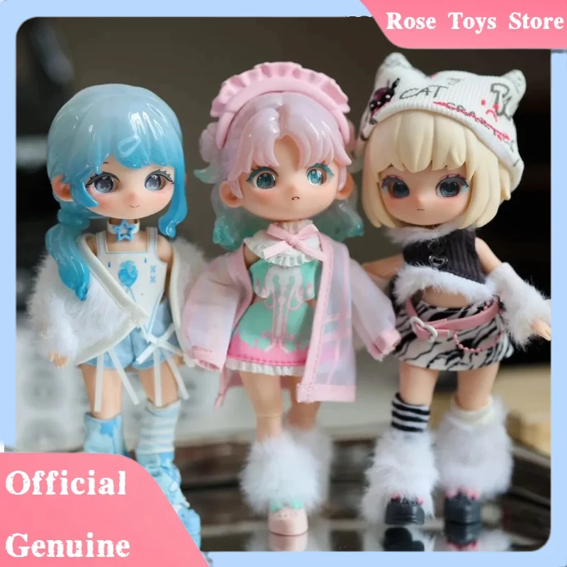 本物のリロロ V2.5 1/12 Bjd バイナリスイートハートシリーズブラインドボックスおもちゃかわいいアニメ人形アクションフィギュアサプライズおもちゃギフトおもちゃ