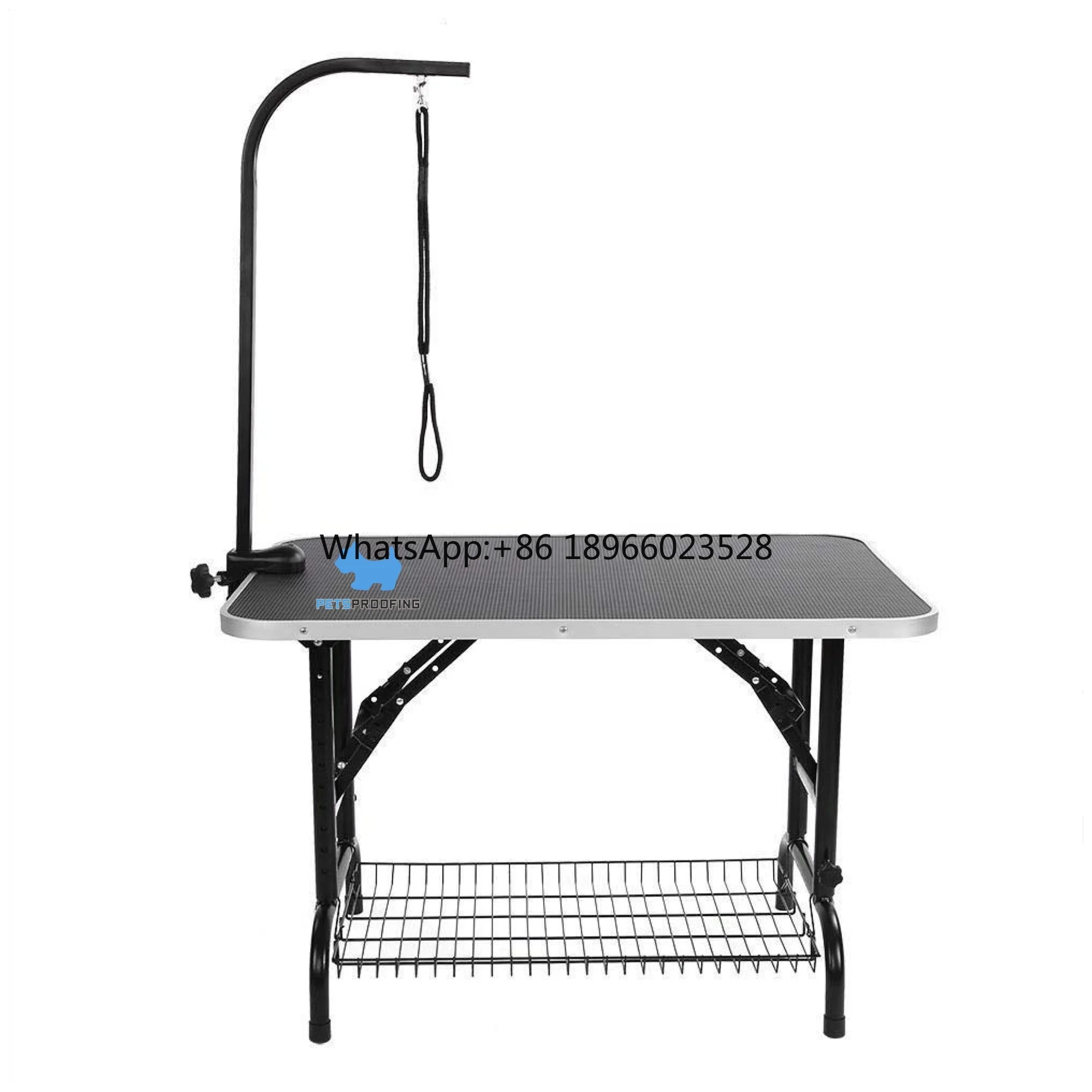 

Liberty Foldable Manual Stainless steel Height Adjustable Dog Cat Pet Groom Grooming Table Tables for pet salon on sale