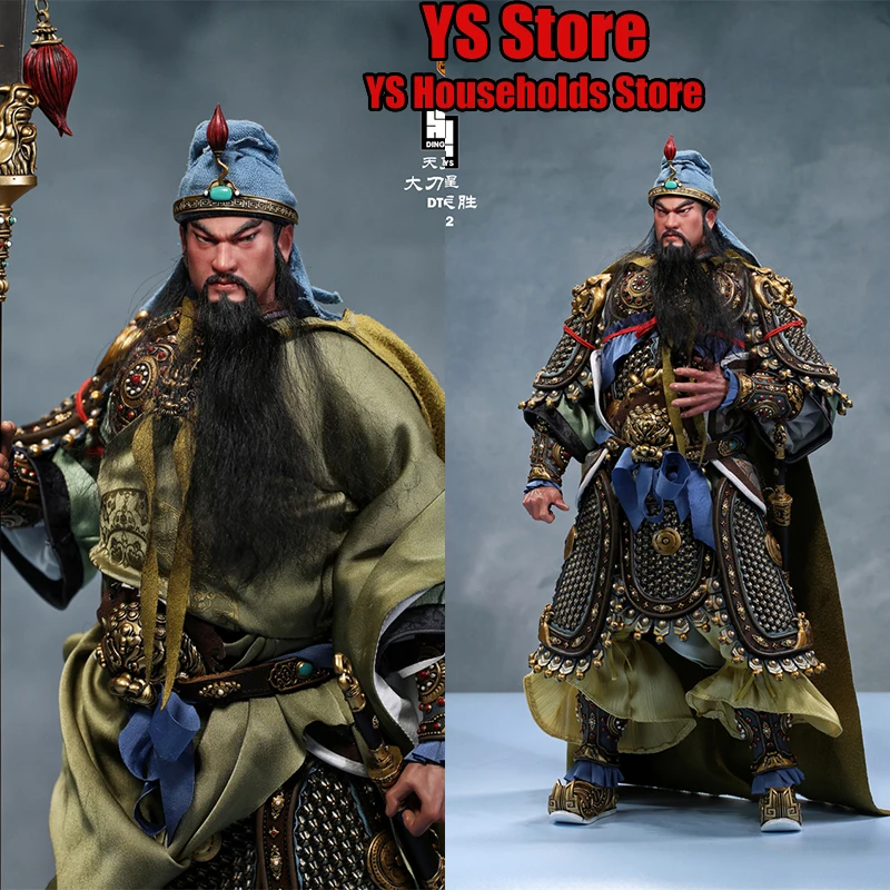 

Mr.Z x DING TOYS DT002 1/6 Гуань Шэн Древний солдат Водный маргин Хоравной генеральный бронированный 12 дюймов Полный набор Человек Фигурка Коллекционировать